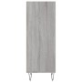 Aparador de madera de ingeniería gris Sonoma 34,5x32,5x90 cm de vidaXL, Aparadores - Ref: Foro24-828730, Precio: 44,60 €, Des...