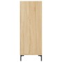 Aparador de madera de ingeniería roble Sonoma 34,5x32,5x90 cm de vidaXL, Aparadores - Ref: Foro24-828735, Precio: 47,34 €, De...