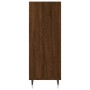 Aparador de madera de ingeniería marrón roble 34,5x32,5x90 cm de vidaXL, Aparadores - Ref: Foro24-828715, Precio: 45,10 €, De...