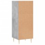 Aparador de madera de ingeniería gris hormigón 34,5x32,5x90 cm de vidaXL, Aparadores - Ref: Foro24-828720, Precio: 43,79 €, D...