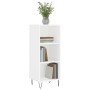 White engineered wood sideboard 34.5x32.5x90 cm by vidaXL, Sideboards - Ref: Foro24-828724, Price: 44,60 €, Discount: %