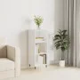 Aparador madera de ingeniería blanco brillante 34,5x32,5x90 cm de vidaXL, Aparadores - Ref: Foro24-828710, Precio: 36,36 €, D...