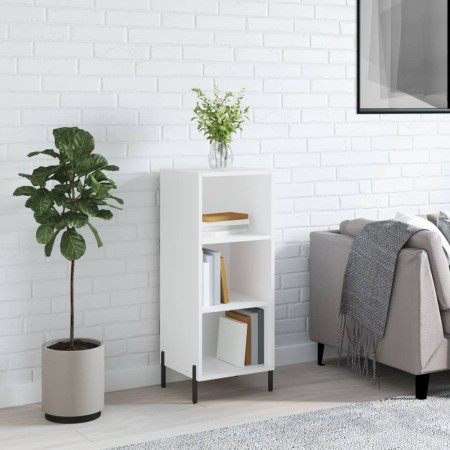 White engineered wood sideboard 34.5x32.5x90 cm by vidaXL, Sideboards - Ref: Foro24-828740, Price: 50,99 €, Discount: %