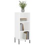 Sideboard aus weißem Holzwerkstoff 34,5x32,5x90 cm von vidaXL, Sideboards - Ref: Foro24-828740, Preis: 50,26 €, Rabatt: %