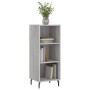 Aparador de madera de ingeniería gris Sonoma 34,5x32,5x90 cm de vidaXL, Aparadores - Ref: Foro24-828754, Precio: 51,24 €, Des...