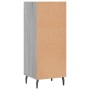 Aparador de madera de ingeniería gris Sonoma 34,5x32,5x90 cm de vidaXL, Aparadores - Ref: Foro24-828754, Precio: 51,24 €, Des...