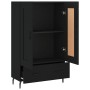 Aparador alto madera de ingeniería negro 69,5x31x115 cm de vidaXL, Aparadores - Ref: Foro24-830341, Precio: 86,99 €, Descuent...