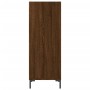 Aparador de madera de ingeniería marrón roble 34,5x32,5x90 cm de vidaXL, Aparadores - Ref: Foro24-828739, Precio: 48,79 €, De...