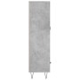 Concrete gray engineered wood tall sideboard 69.5x31x115 cm by vidaXL, Sideboards - Ref: Foro24-830320, Price: 79,99 €, Disco...