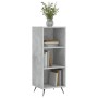 Estantería madera de ingeniería gris hormigón 34,5x32,5x90 cm de vidaXL, Aparadores - Ref: Foro24-828704, Precio: 45,87 €, De...