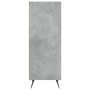 Estantería madera de ingeniería gris hormigón 34,5x32,5x90 cm de vidaXL, Aparadores - Ref: Foro24-828704, Precio: 45,87 €, De...