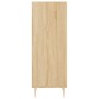 Aparador de madera de ingeniería roble Sonoma 34,5x32,5x90 cm de vidaXL, Aparadores - Ref: Foro24-828719, Precio: 43,79 €, De...