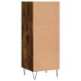 Aparador de madera de ingeniería roble ahumado 34,5x32,5x90 cm de vidaXL, Aparadores - Ref: Foro24-828729, Precio: 45,18 €, D...