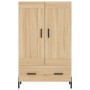 Aparador alto madera de ingeniería roble Sonoma 69,5x31x115 cm de vidaXL, Aparadores - Ref: Foro24-830335, Precio: 111,21 €, ...