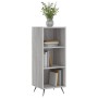 Estantería madera de ingeniería gris Sonoma 34,5x32,5x90 cm de vidaXL, Aparadores - Ref: Foro24-828706, Precio: 49,54 €, Desc...