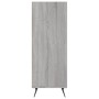 Regal aus technischem Holz in Sonoma-Grau, 34,5 x 32,5 x 90 cm von vidaXL, Sideboards - Ref: Foro24-828706, Preis: 49,99 €, R...