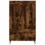 Tall smoked oak engineered wood sideboard 69.5x31x115 cm by vidaXL, Sideboards - Ref: Foro24-830345, Price: 68,70 €, Discount: %