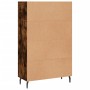 Tall smoked oak engineered wood sideboard 69.5x31x115 cm by vidaXL, Sideboards - Ref: Foro24-830345, Price: 68,70 €, Discount: %