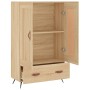 Aparador alto madera de ingeniería roble Sonoma 69,5x31x115 cm de vidaXL, Aparadores - Ref: Foro24-830295, Precio: 80,91 €, D...