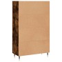 Aparador alto madera de ingeniería roble ahumado 69,5x31x115 cm de vidaXL, Aparadores - Ref: Foro24-830305, Precio: 80,68 €, ...