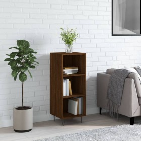 Oak brown engineered wood sideboard 34.5x32.5x90 cm by vidaXL, Sideboards - Ref: Foro24-828731, Price: 44,67 €, Discount: %