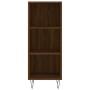 Aparador de madera de ingeniería marrón roble 34,5x32,5x90 cm de vidaXL, Aparadores - Ref: Foro24-828731, Precio: 44,60 €, De...