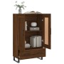 Aparador alto madera de ingeniería roble marrón 69,5x31x115 cm de vidaXL, Aparadores - Ref: Foro24-830355, Precio: 90,99 €, D...