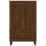 Aparador alto madera de ingeniería roble marrón 69,5x31x115 cm de vidaXL, Aparadores - Ref: Foro24-830355, Precio: 90,99 €, D...