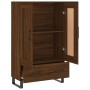 Aparador alto madera de ingeniería roble marrón 69,5x31x115 cm de vidaXL, Aparadores - Ref: Foro24-830355, Precio: 90,99 €, D...