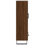 Aparador alto madera de ingeniería roble marrón 69,5x31x115 cm de vidaXL, Aparadores - Ref: Foro24-830355, Precio: 90,99 €, D...