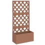 Planter with WPC trellis 65x33x135 cm by vidaXL, Pots and planters - Ref: Foro24-362575, Price: 149,85 €, Discount: %