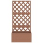 Planter with WPC trellis 65x33x135 cm by vidaXL, Pots and planters - Ref: Foro24-362575, Price: 149,85 €, Discount: %