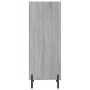 Aparador de madera de ingeniería gris Sonoma 34,5x32,5x90 cm de vidaXL, Aparadores - Ref: Foro24-828746, Precio: 50,26 €, Des...