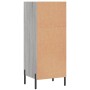 Aparador de madera de ingeniería gris Sonoma 34,5x32,5x90 cm de vidaXL, Aparadores - Ref: Foro24-828746, Precio: 50,99 €, Des...