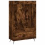 Aparador alto madera de ingeniería roble ahumado 69,5x31x115 cm de vidaXL, Aparadores - Ref: Foro24-830297, Precio: 83,44 €, ...