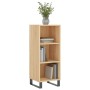 Aparador de madera de ingeniería roble Sonoma 34,5x32,5x90 cm de vidaXL, Aparadores - Ref: Foro24-828759, Precio: 48,79 €, De...