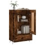 Aparador alto madera de ingeniería roble ahumado 69,5x31x115 cm de vidaXL, Aparadores - Ref: Foro24-830297, Precio: 83,44 €, ...