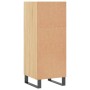 Aparador de madera de ingeniería roble Sonoma 34,5x32,5x90 cm de vidaXL, Aparadores - Ref: Foro24-828759, Precio: 48,79 €, De...