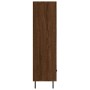 Aparador alto madera de ingeniería roble marrón 69,5x31x115 cm de vidaXL, Aparadores - Ref: Foro24-830347, Precio: 86,54 €, D...