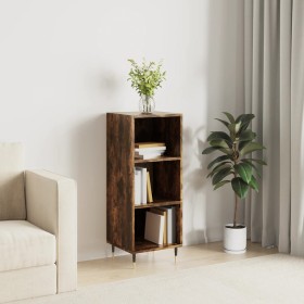 Smoked oak engineered wood sideboard 34.5x32.5x90 cm by vidaXL, Sideboards - Ref: Foro24-828713, Price: 43,79 €, Discount: %