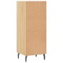 Aparador de madera de ingeniería roble Sonoma 34,5x32,5x90 cm de vidaXL, Aparadores - Ref: Foro24-828751, Precio: 51,53 €, De...