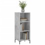 Aparador de madera de ingeniería gris hormigón 34,5x32,5x90 cm de vidaXL, Aparadores - Ref: Foro24-828736, Precio: 47,34 €, D...