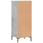 Aparador de madera de ingeniería gris hormigón 34,5x32,5x90 cm de vidaXL, Aparadores - Ref: Foro24-828736, Precio: 47,34 €, D...