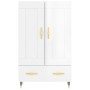 High glossy white engineered wood sideboard 69.5x31x115 cm by vidaXL, Sideboards - Ref: Foro24-830302, Price: 88,46 €, Discou...