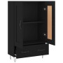 Aparador alto madera de ingeniería negro 69,5x31x115 cm de vidaXL, Aparadores - Ref: Foro24-830317, Precio: 86,64 €, Descuent...