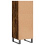 Aparador de madera de ingeniería roble ahumado 34,5x32,5x90 cm de vidaXL, Aparadores - Ref: Foro24-828761, Precio: 48,79 €, D...