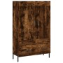 Tall sideboard engineered wood smoked oak 69.5x31x115 cm by vidaXL, Sideboards - Ref: Foro24-830337, Price: 90,22 €, Discount: %