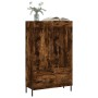 Tall sideboard engineered wood smoked oak 69.5x31x115 cm by vidaXL, Sideboards - Ref: Foro24-830337, Price: 90,22 €, Discount: %