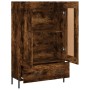 Tall sideboard engineered wood smoked oak 69.5x31x115 cm by vidaXL, Sideboards - Ref: Foro24-830337, Price: 90,22 €, Discount: %