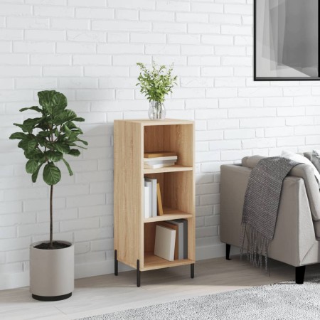 Sonoma Oak Engineered Wood Sideboard 34.5x32.5x90 cm by vidaXL, Sideboards - Ref: Foro24-828743, Price: 48,73 €, Discount: %